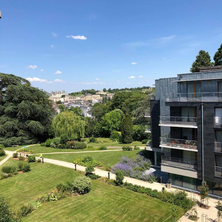 Aparthotel Domitys Le Parc De Vinci Amboise Exterior foto
